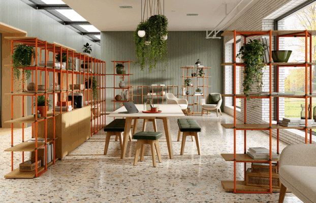 Soft Partitioning in Office Design