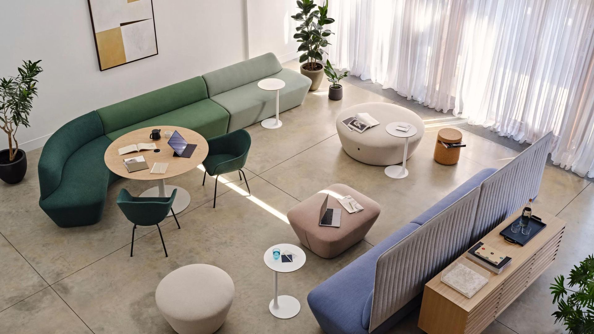 Workplace collaboration space design